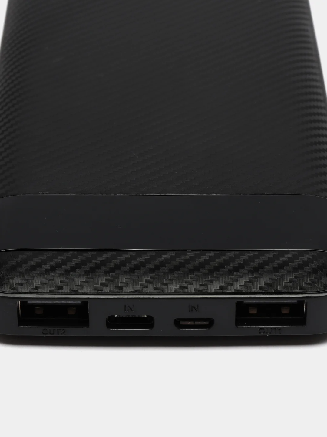 Черный внешний аккумулятор Power Bank PB-110 повербанк, 10000 mAh