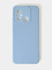 Чехол для Xiaomi Redmi 12C / Poco C55 матовый с дополнительной защитой камеры