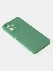 Голубой чехол для Xiaomi Redmi 12 / Redmi Note 12R / Poco M6 Pro (5G) матовый с защитой камеры