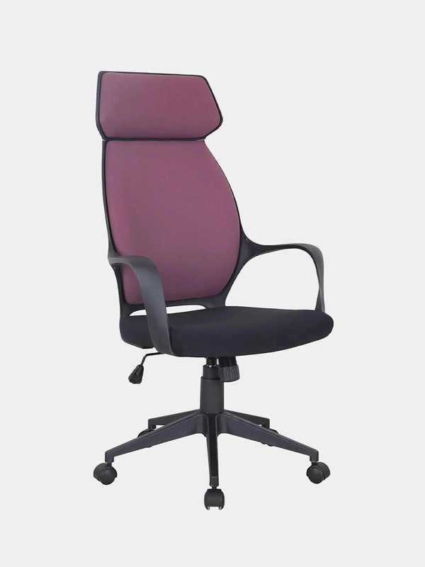 Кресло офисное BRABIX Premium Galaxy EX-519, ткань, черное терракотовое, 531570