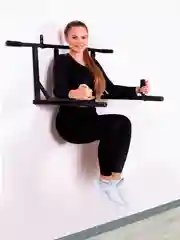 Турник 3 в 1 Absolute Champion Центрл Спорт черный усиленный для спорта и фитнеса дома