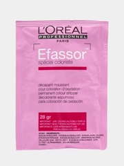 Средство для удаления краски с волос LOreal Efassor Poudre, 1 пакетик, 28 г