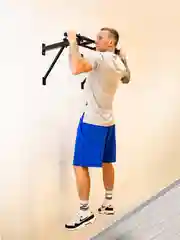 Турник Absolute Champion "Треххватный", черный, разборный Aktiv, 300 кг, наддверный, для дома