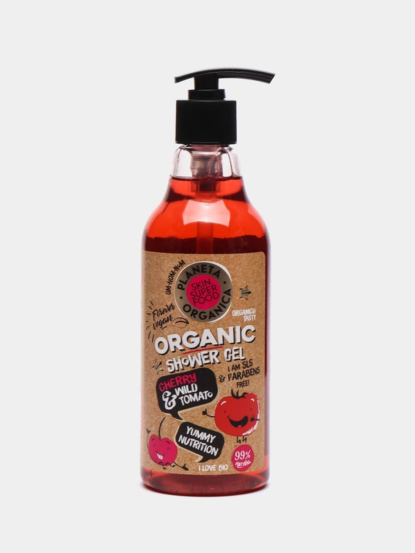 Гель для душа Yummy nutrition Planeta Organica, Skin Super Food, 500 мл