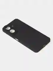 Черный чехол для Xiaomi Redmi 13C / Poco C65 матовый с дополнительной защитой камеры