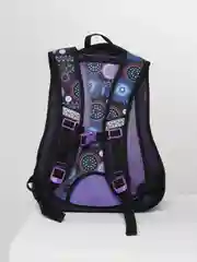Лазурный школьный рюкзак для девочки