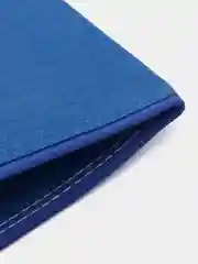 Синий папка для документов, на молнии, А4