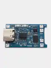 Модуль для зарядки литиевых аккумуляторов, 5V, 1A, USB-Type-С