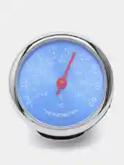 Черный автомобильный термометр