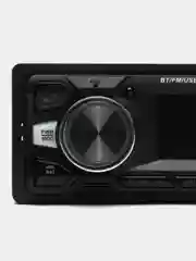 Магнитола автомобильная, 1 DIN, Bluetooth, AUX, USB, пульт в комплекте