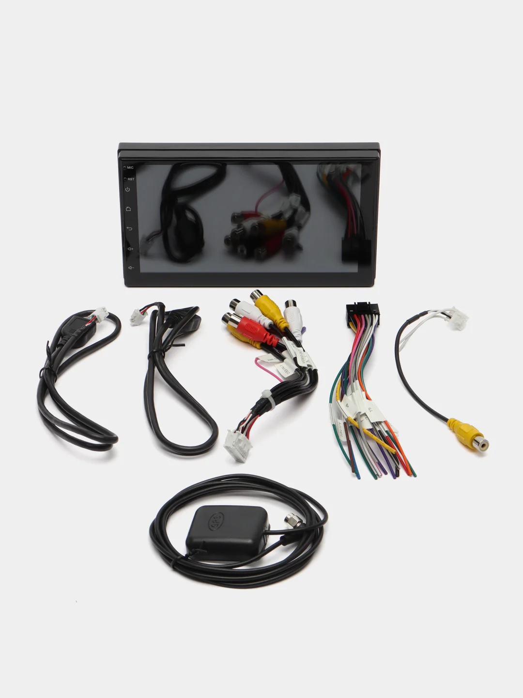 Магнитола 2 DIN с Android, 2 GB + 32 GB, 7", Bluetooth, USB, SD, Wi-Fi, GPS, Mirror Link