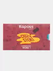 Пластина для стемпинга "Word 1". Kapous. Арт. 2387