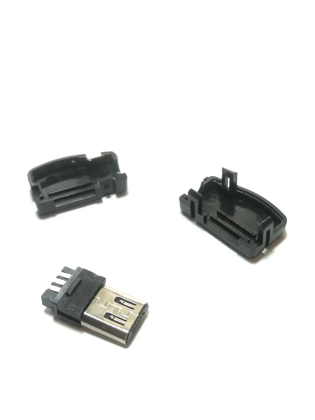 Штекер micro-USB в металлическом корпусе