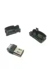 Штекер micro-USB в металлическом корпусе