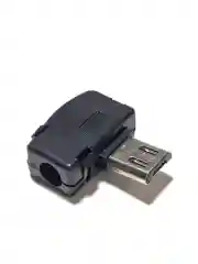 Штекер micro-USB в металлическом корпусе
