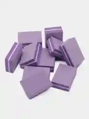 Лавандовый баф мини, для маникюра ногтей, 1-20 штук