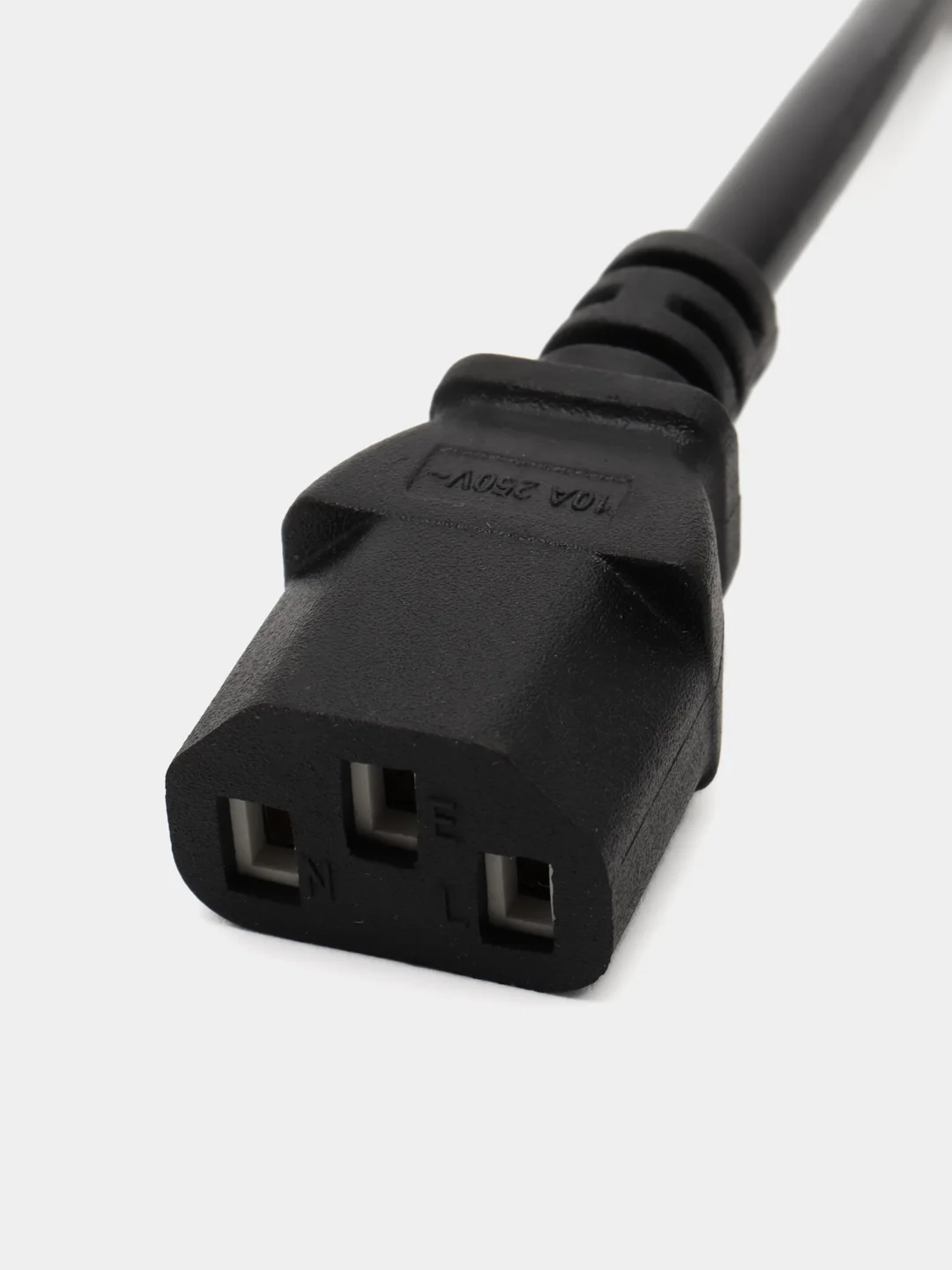 Кабель питания 3pin IEC C13, для подключения системных блоков