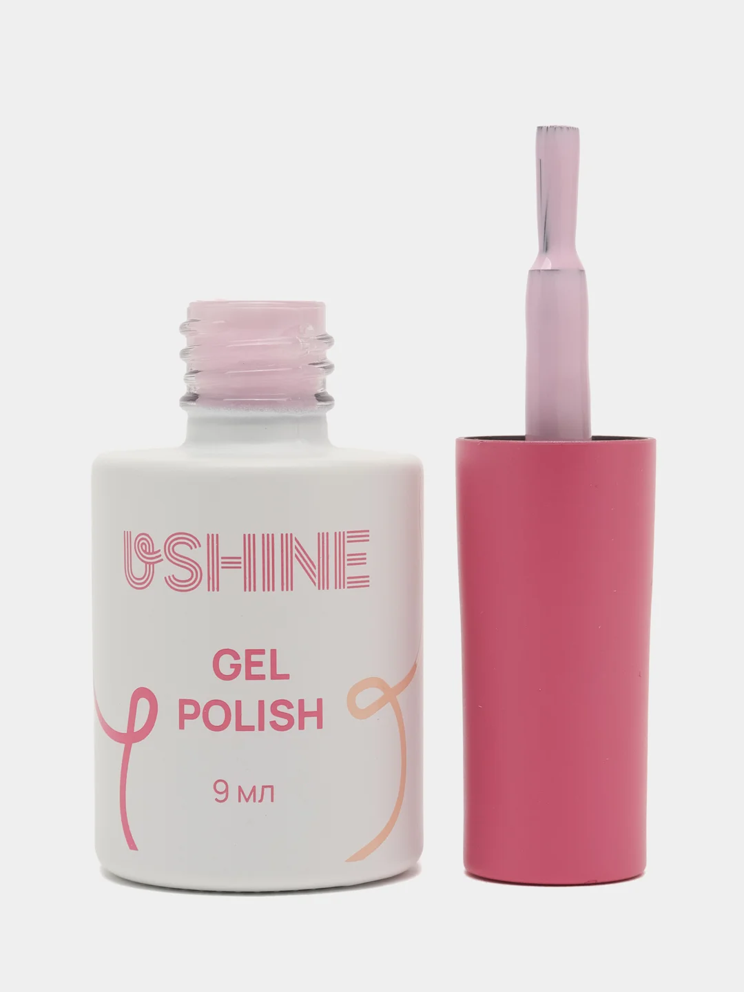 Гель-лак для ногтей и маникюра самовыравнивающийся USHINE 9 мл