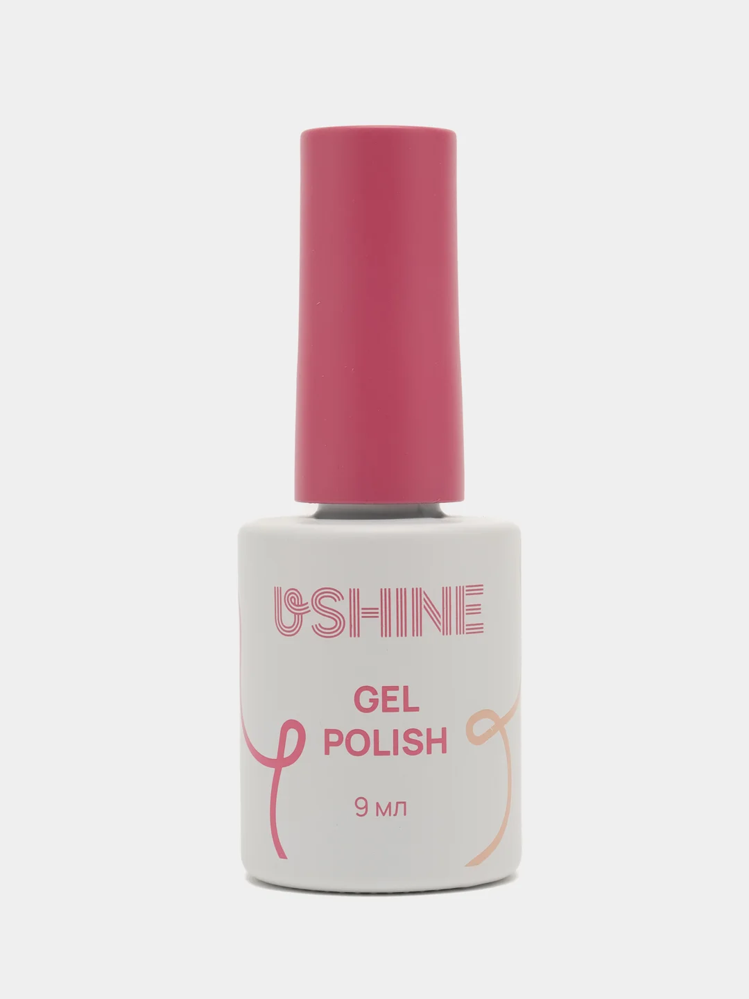 Гель-лак для ногтей и маникюра самовыравнивающийся USHINE 9 мл