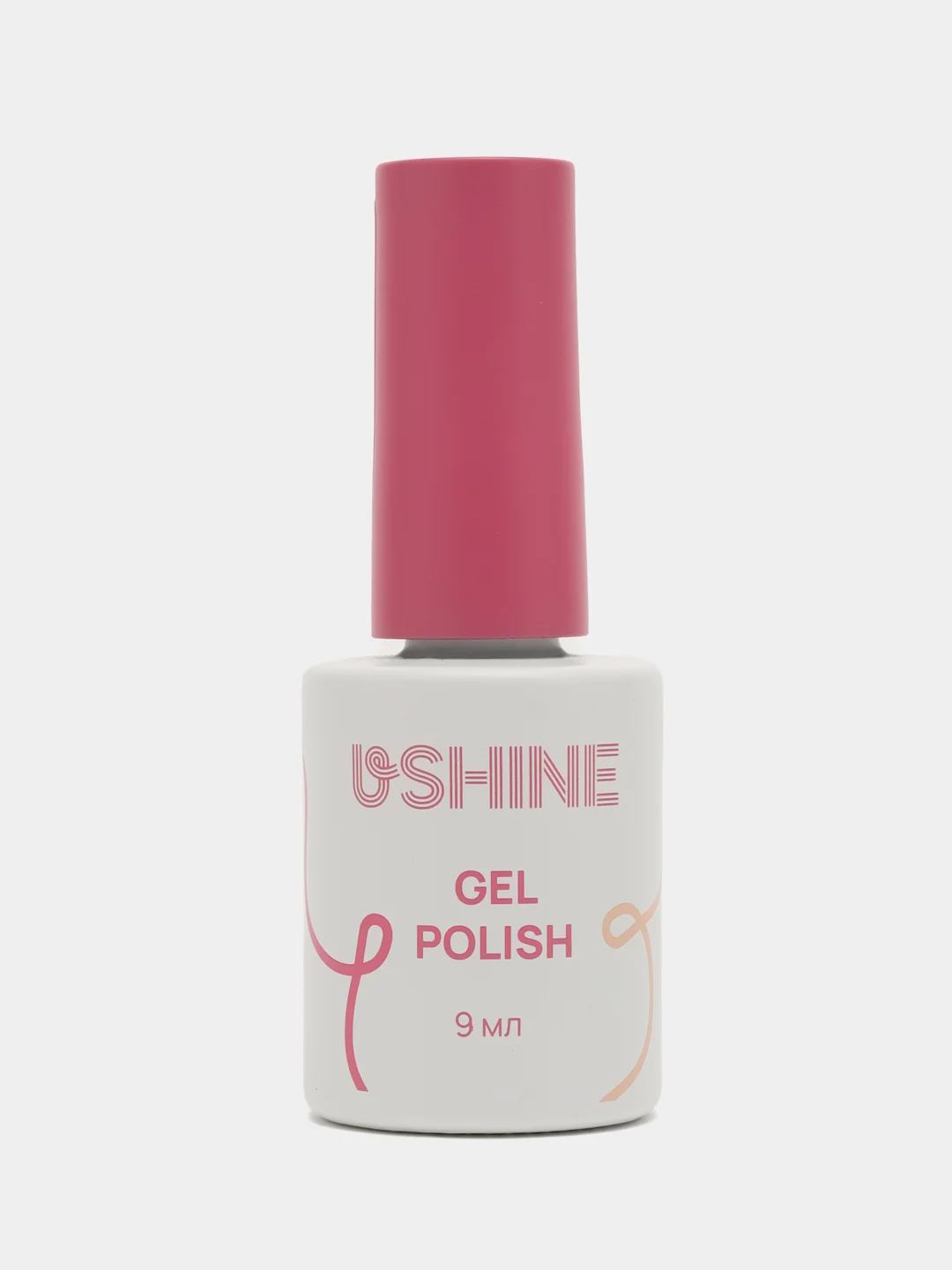 Гель лак для ногтей и маникюра USHINE гипоаллергенный 9 мл