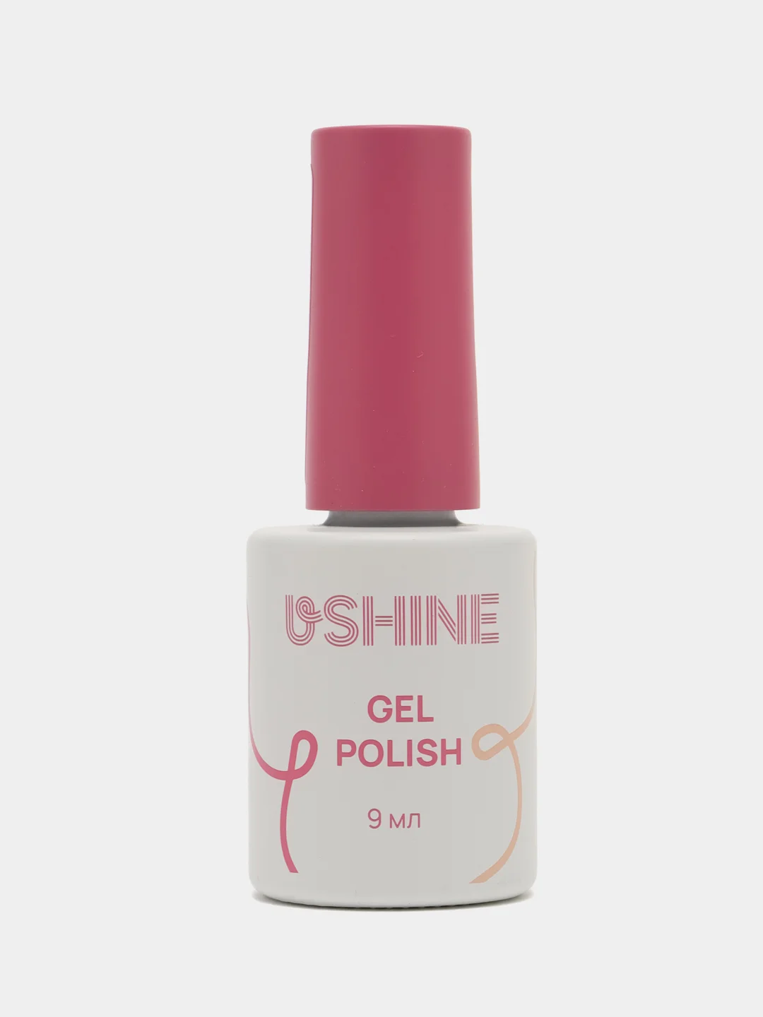 Гель-лак для ногтей и маникюра USHINE самовыравнивающийся 9 мл