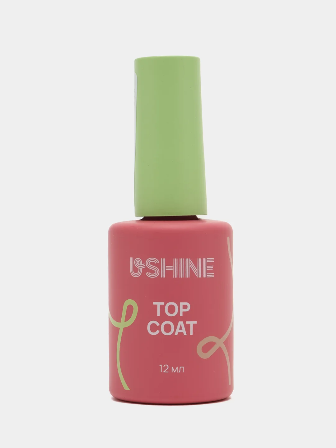 Топ глянцевый прозрачный для гель-лака без липкого слоя USHINE 12 мл