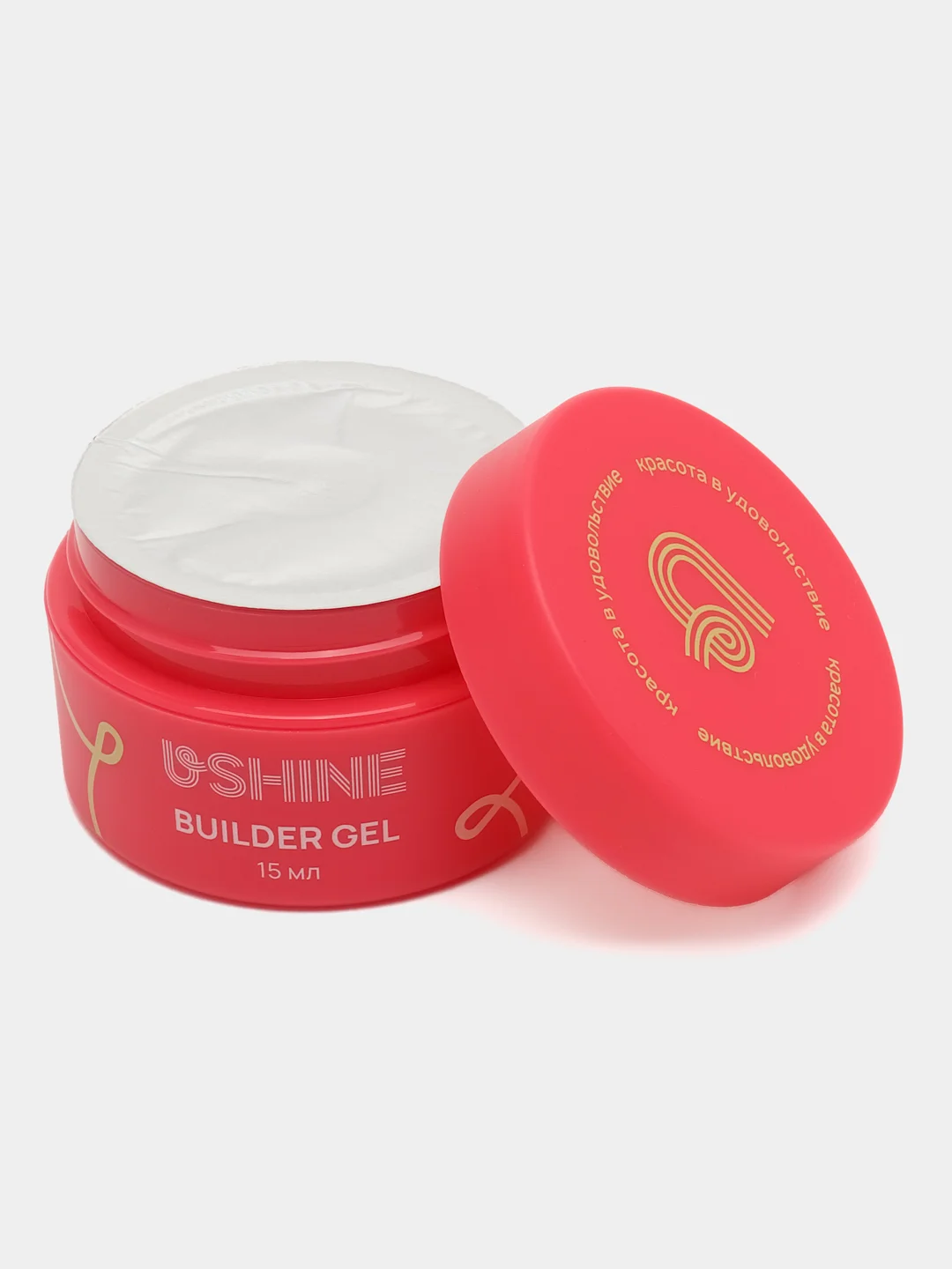 Гель для наращивания ногтей USHINE 15 мл укрепляющий