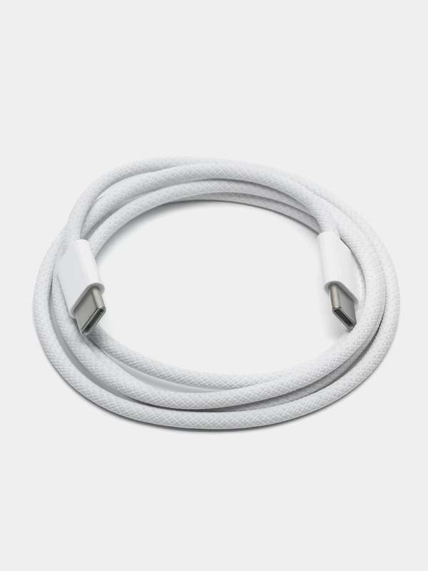 Кабель Type-C на Type-C для iPhone 15 Pro Max, Macbook, iPad, 60W