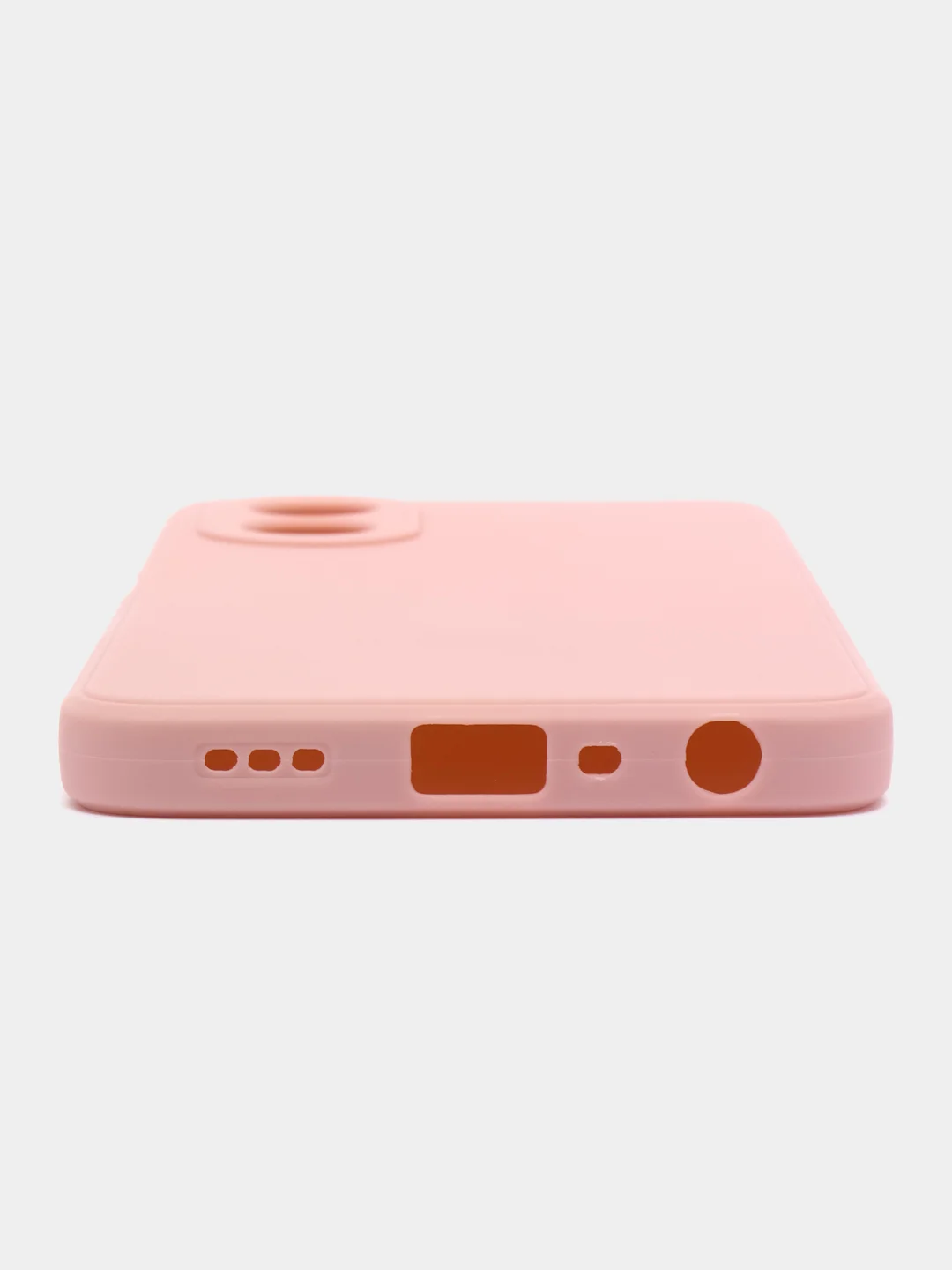 Розовый силиконовый чехол для OPPO A38 / A18 (Оппо А38 / А18)