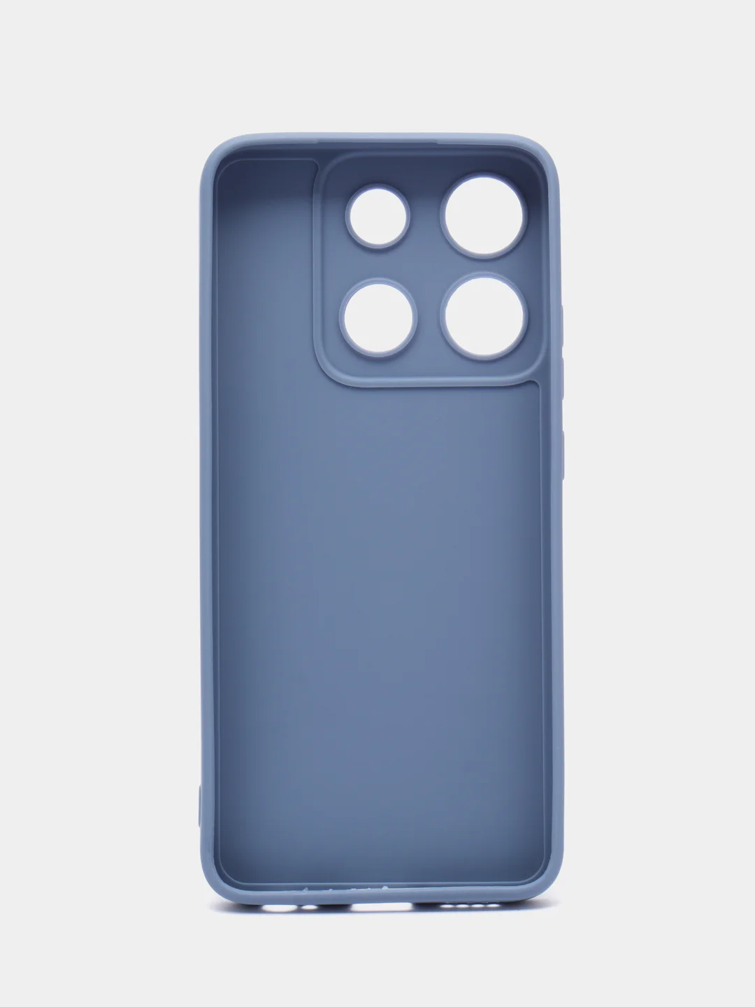 Красный силиконовый чехол для Infinix SMART 7 Plus (Инфиникс СМАРТ 7 Плюс)