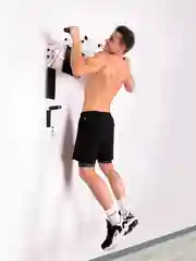 Турник Absolute Champion Триумф Лайт 3 в 1, черный, 300 кг, настенный, для фитнеса дома