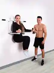 Турник Absolute Champion Триумф Лайт 3 в 1, черный, 300 кг, настенный, для фитнеса дома
