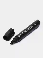 Черный маркер перманентный Staff Basic Budget PM-125
