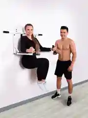 Турник Absolute Champion Триумф Лайт, 300 кг, 3 в 1, белый с черными ручками, усиленный
