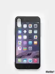 Белый чехол для Apple iPhone XS Max Смартфон, 4 вида