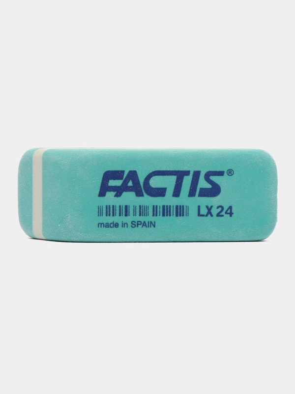 Ластик Factis LX 24, зеленый, мягкий, 55 х 20 х 12 мм