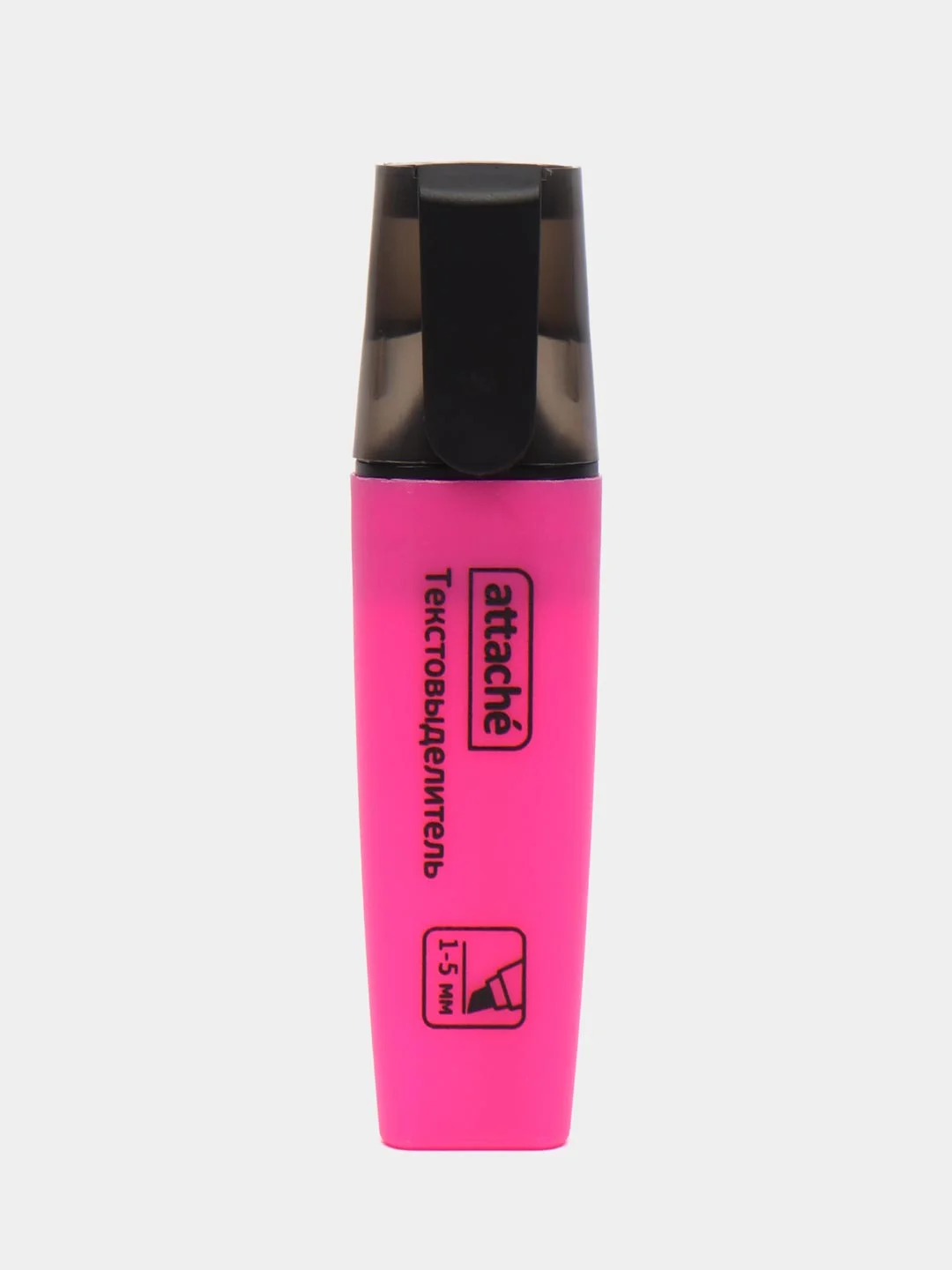 Розовый текстовыделитель Attache Colored, 1-5 мм