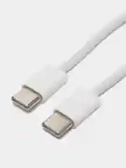 Белый кабель Type-C - Type-C, 60W