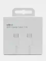Белый кабель  для Android и iPhone 15, 60 W, Type-C / Type-C