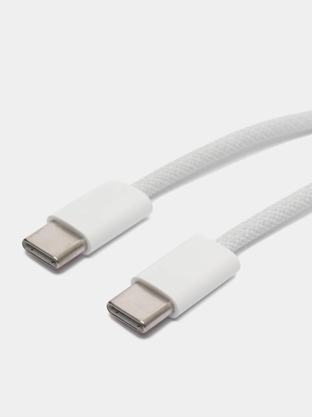 Белый кабель  для Android и iPhone 15, 60 W, Type-C / Type-C