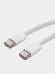 Белый кабель  для Android и iPhone 15, 60 W, Type-C / Type-C