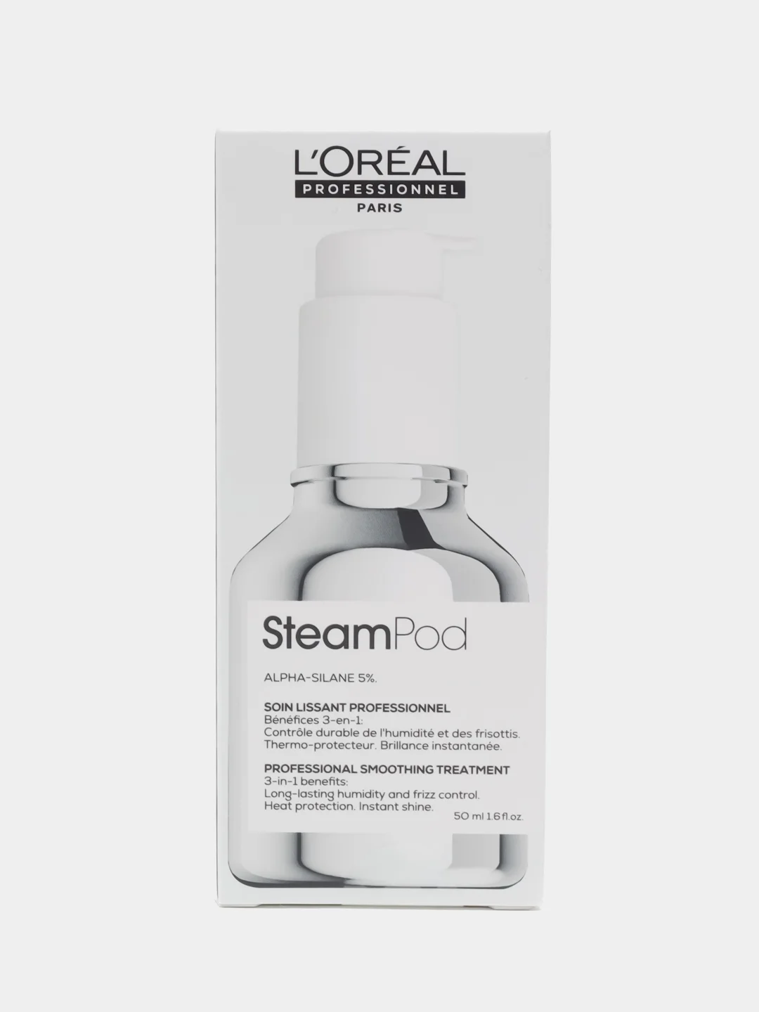 Концентрат Loreal Professionel SteamPud, для разглаживания и термозащиты, 50 мл