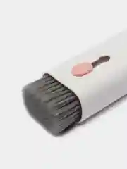 Розовый щетка для клавиатуры и наушников, 7 в 1