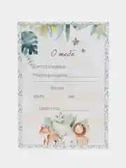 Синий карточки для фотосессии малышей