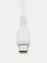 Белый кабель HOCO X20, USB, Type-C, Micro-USB, Lightning для iPhone, 1-3 метра