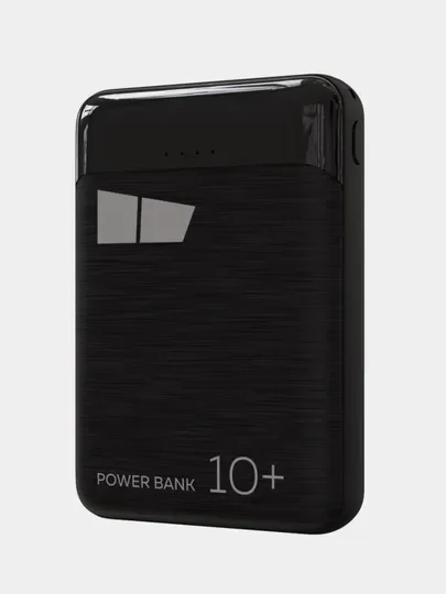 Черный внешний аккумулятор More choice PB32-10, 10000mAh, 2 USB, 2.1A