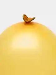 Бронзовый воздушный шар, желтый, 30 см, 1, 10, 20, 50 шт