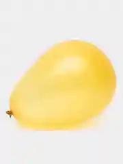 Бронзовый воздушный шар, желтый, 30 см, 1, 10, 20, 50 шт