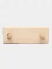 Вешалка для бани, из липы, 2 пешки, 20 х 7 см