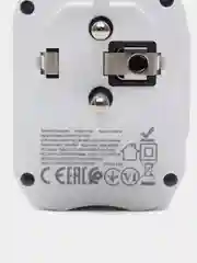 Белый сетевой фильтр Hoco NS3, 1 розетка, выходы 2xUSB, QC3.0, 18W, Type-C, PD20W